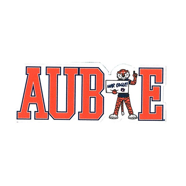 Standing Aubie decal